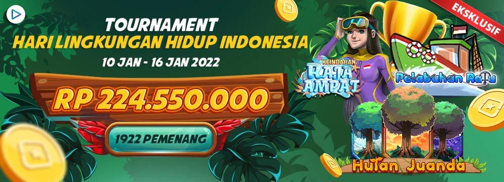 TOURNAMENT IDNSLOT HARI LINGKUNGAN HIDUP INDONESIA